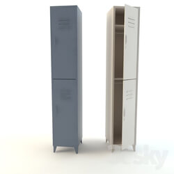 Wardrobe _ Display cabinets - Double Tier Locker 