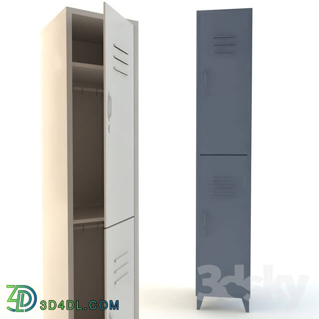 Wardrobe _ Display cabinets - Double Tier Locker