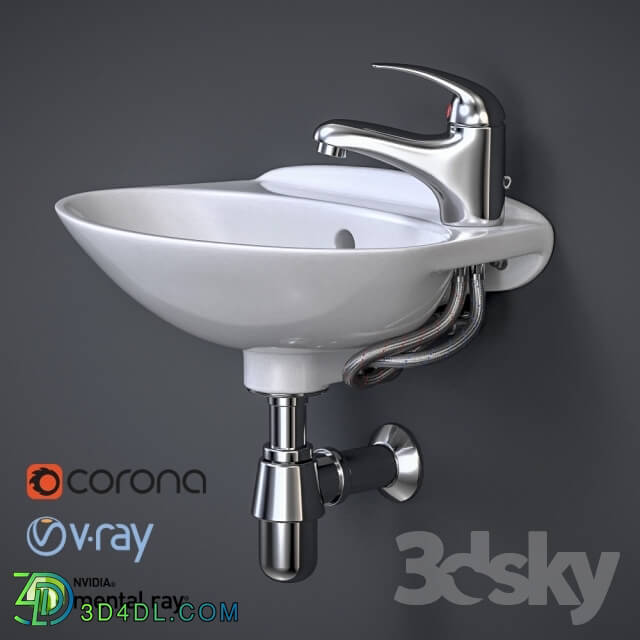 Wash basin - Bathroom sink with faucet