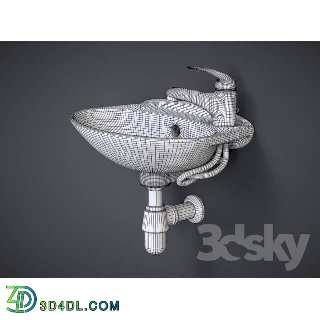 Wash basin - Bathroom sink with faucet