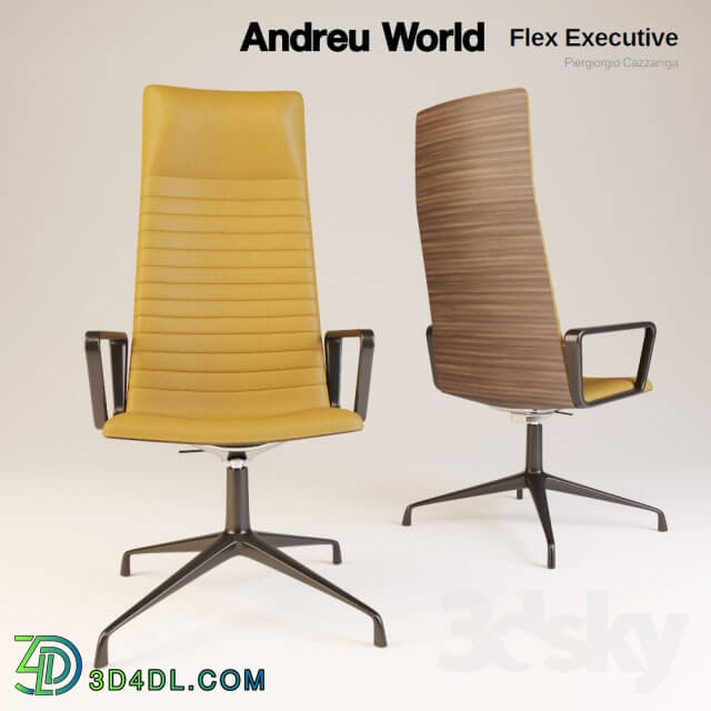 Arm chair - Andreu World Flex Executive SO1846