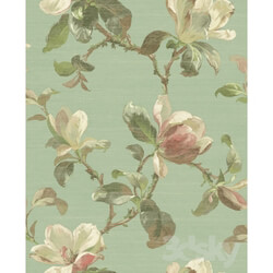 Wall covering - Wallquest wallpaper collection Ravenscliffe Magnolia Sidewall 