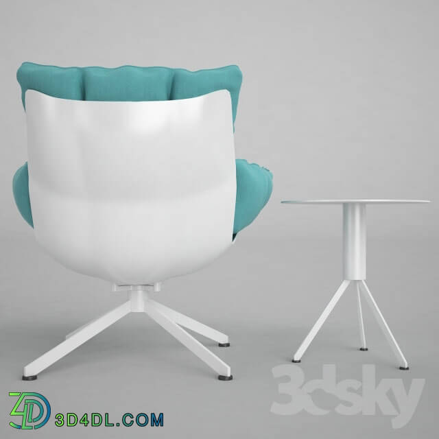 Arm chair - B_B Italia Husk Outdoor