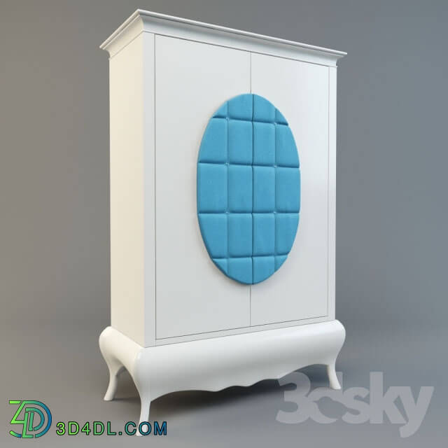 Wardrobe _ Display cabinets - Gambella Design Two doors velvet wardrobe