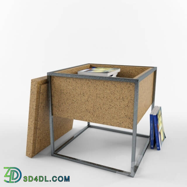 Table - M_Monolit_Side_Table _ _ _ 2_books