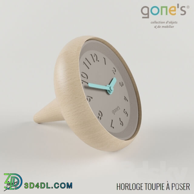 Other decorative objects - Horloge Toupie à poser