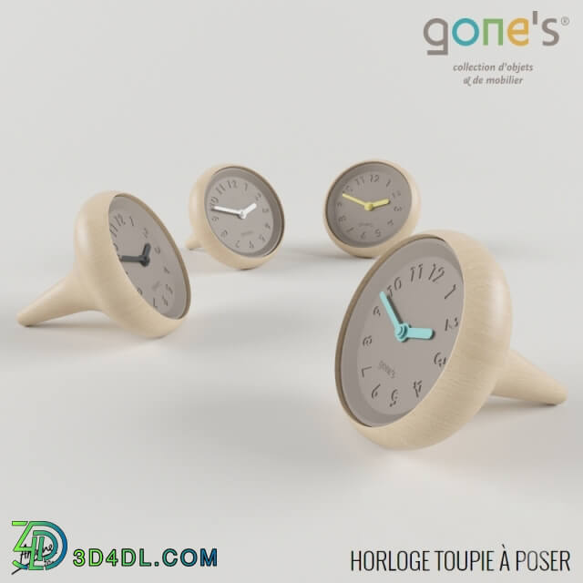 Other decorative objects - Horloge Toupie à poser