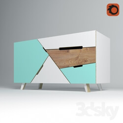 Sideboard _ Chest of drawer - TANGRAM Sideboard 