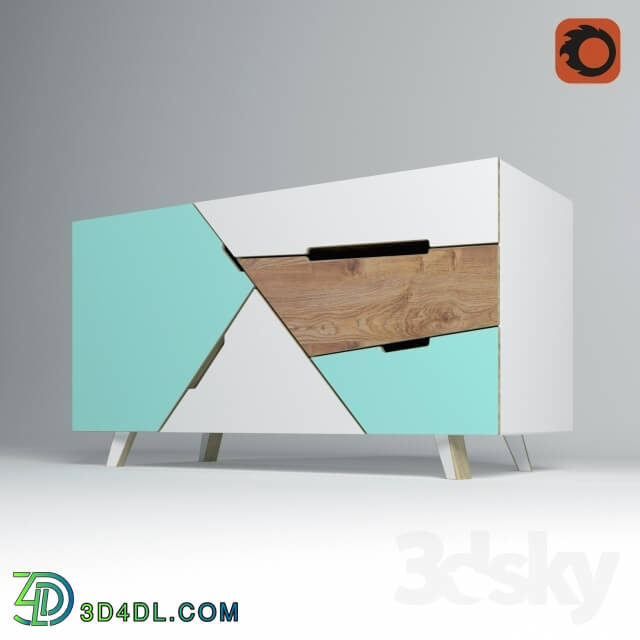 Sideboard _ Chest of drawer - TANGRAM Sideboard