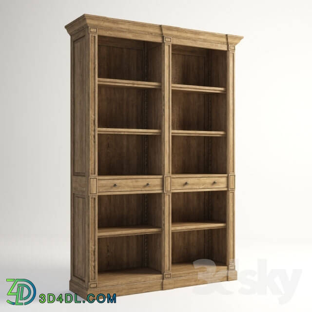 Wardrobe _ Display cabinets - GRAMERCY HOME - Aberdeen Double Bookshelf 502.008M