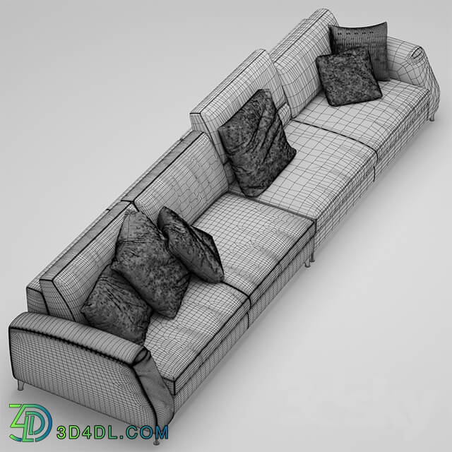 Sofa - Sofa frigerio salotti DIVANI DAVIS CLASS