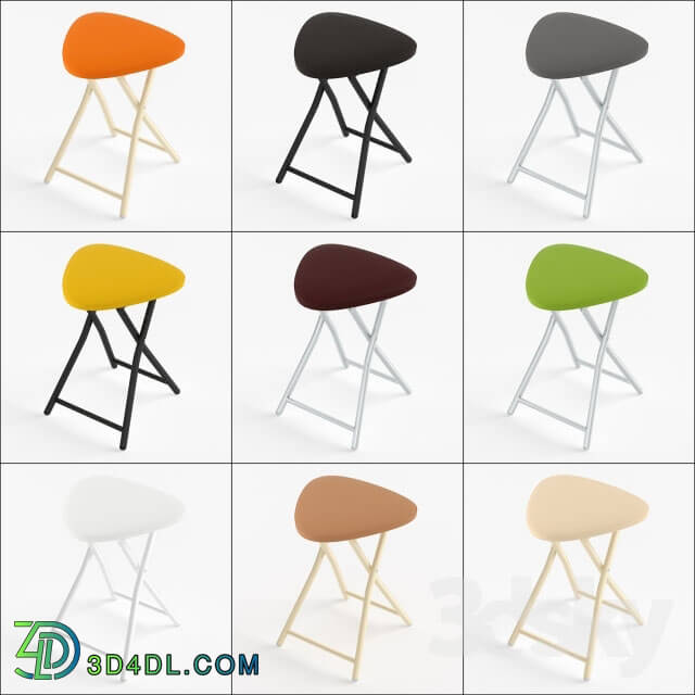 Chair - Folding stool Tebe