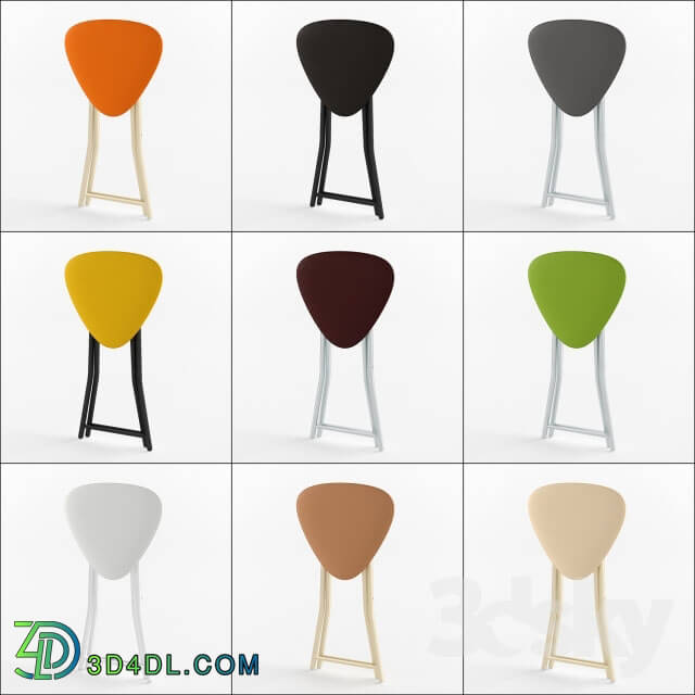 Chair - Folding stool Tebe