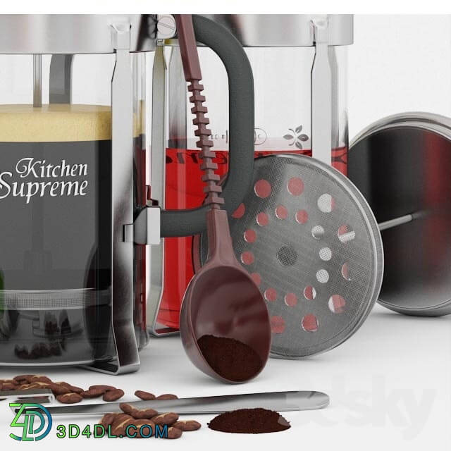 Other kitchen accessories - French Press Coffee _Tea Maker_ Kitchen supreme