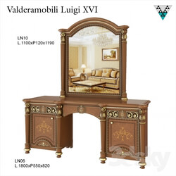 Other - Dressing table and mirror Valderamobili Luigi XVI 