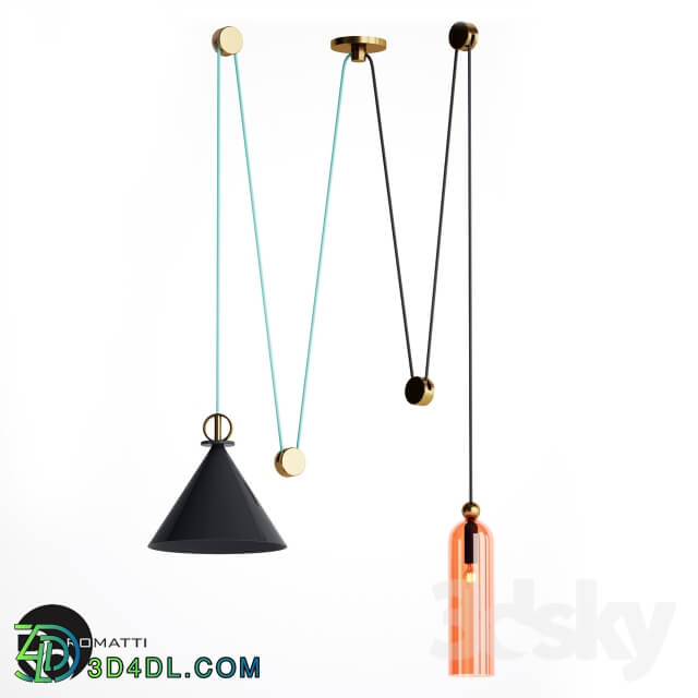 Ceiling light - Suspension Shape Up Romatti