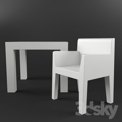 Table _ Chair - Vondom _ Jut 