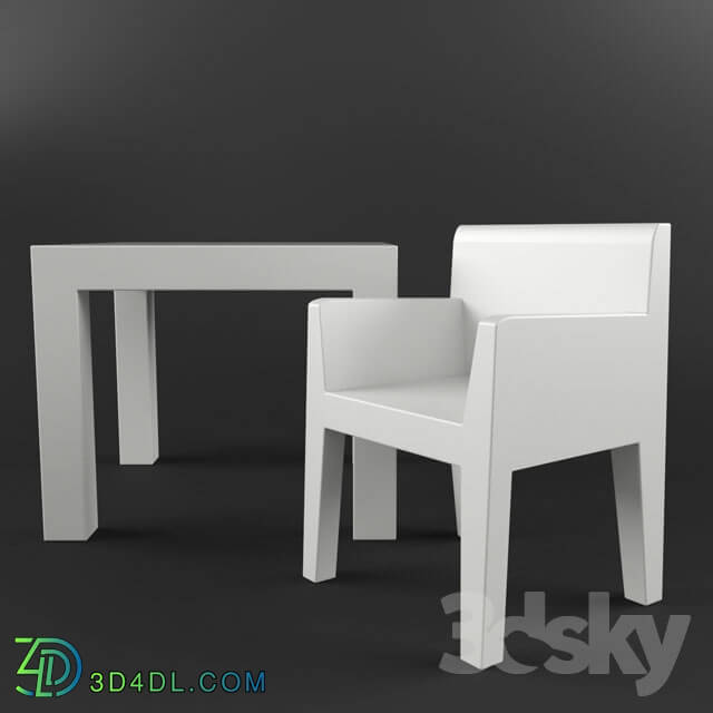 Table _ Chair - Vondom _ Jut