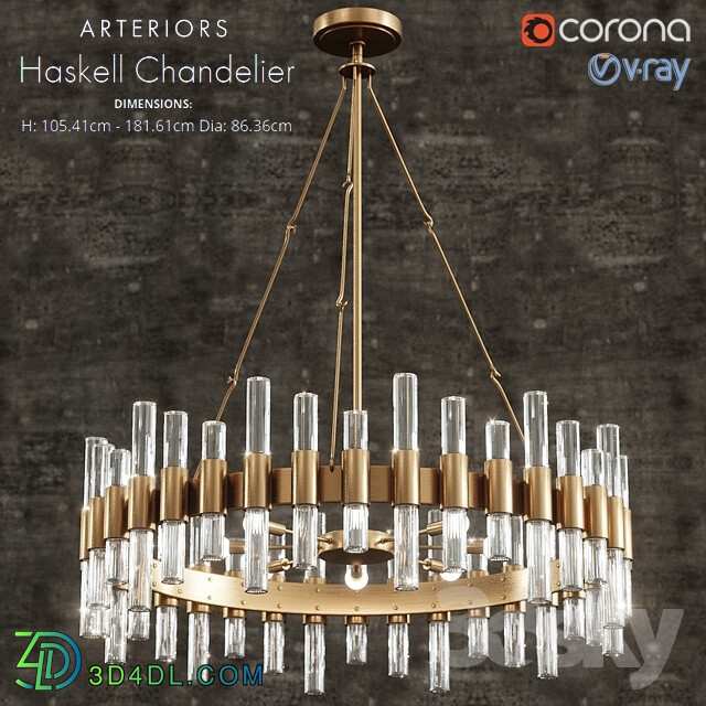 Ceiling light - haskell Chandelier