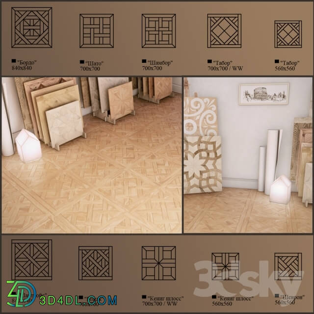 Other decorative objects - Parquet floor vol.03
