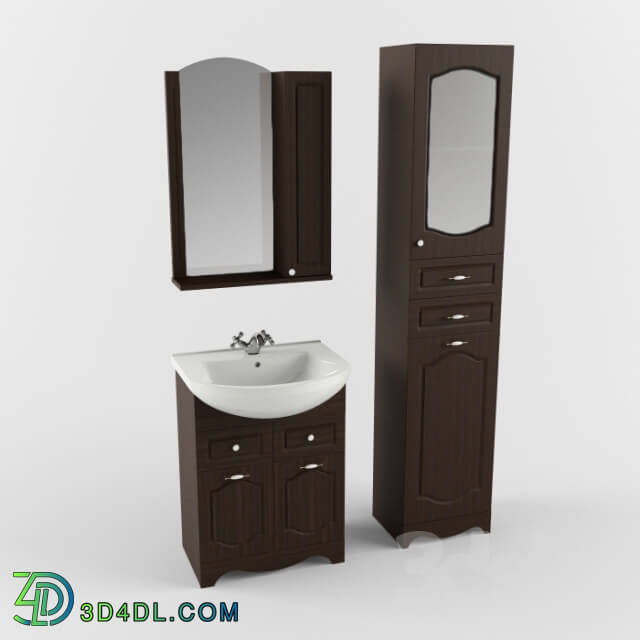 Bathroom furniture - Aqua Rhodes Classic 60