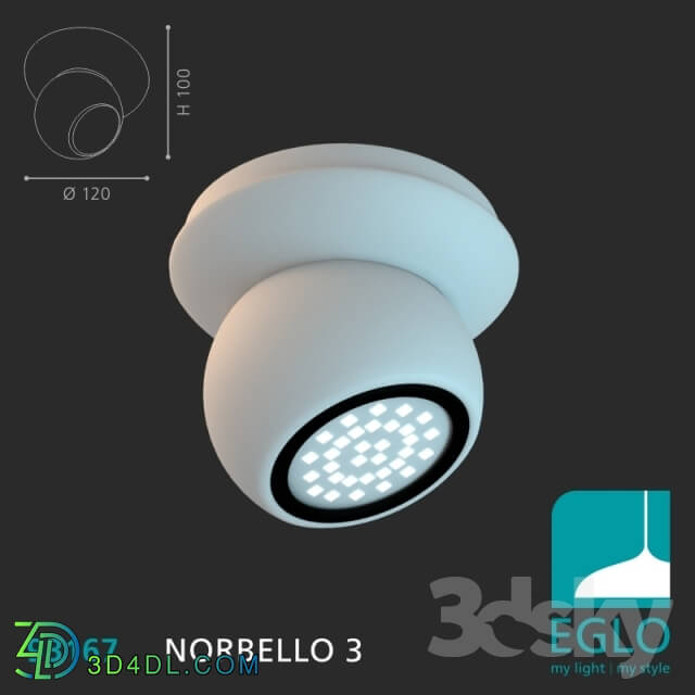 Spot light - Eglo NORBELLO 3