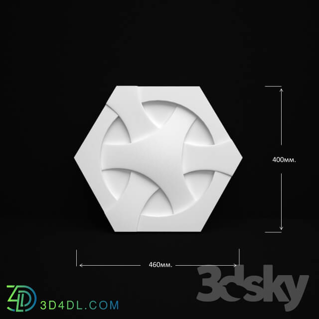 Other decorative objects - 3D panel _quot_Future_quot_