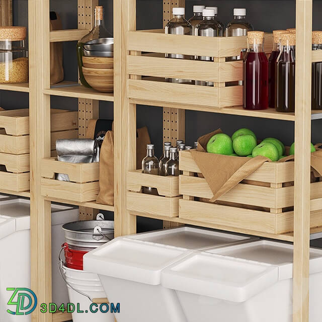 Other kitchen accessories - Ivar Kraft _ Crate Pantry