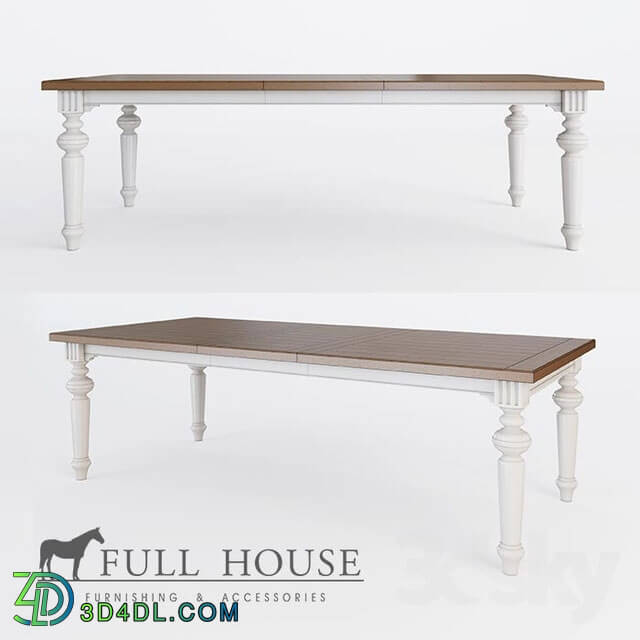 Table - Dining table rectangular FULL HOUSE OM