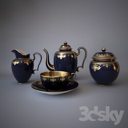 Tableware - Antique tea set 