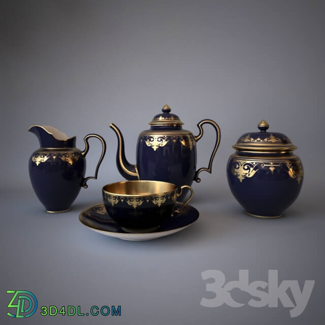 Tableware - Antique tea set