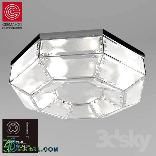 Ceiling light - Chandelier Cremasco