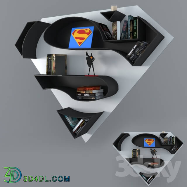 Miscellaneous - Superman Shelf