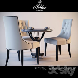 Table _ Chair - Baker Furniture_ Ritz Dining Chair 7841 