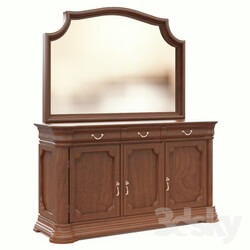 Sideboard _ Chest of drawer - neoclassic drawer 