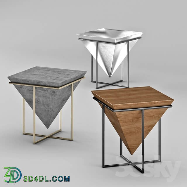 Table - Pyramid side table