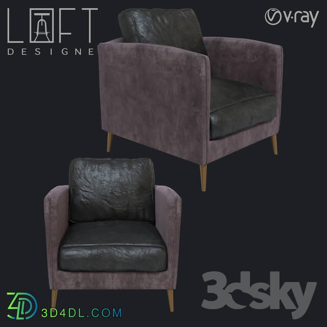 Arm chair - Sofa LoftDesigne 2037 model