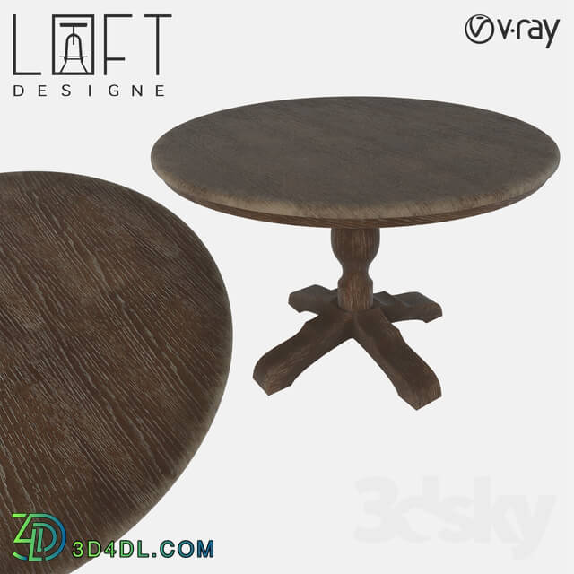 Table - Table LoftDesigne 316 model