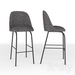 Chair - Aleta bar stool by Viccarbe _ Bar stool Aleta 