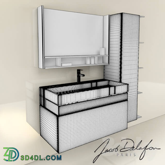 Bathroom furniture - Jacob Delafon Terrace 1000