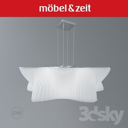 Ceiling light - Mobel _amp_ zeit _ Fixtures fabric pleated _quot_shape memory_quot_ 