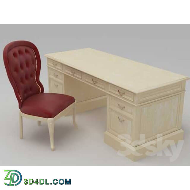 Office furniture - Chair and table