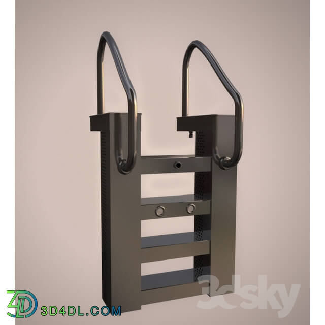 Staircase - Pool ladder unistep