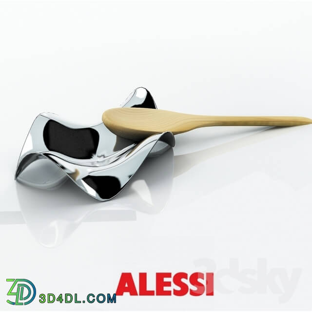 Other kitchen accessories - Alessi BLIP Utensil and Spoon Rest Holder