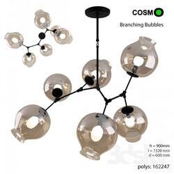 Ceiling light - Hanging lamp Branching Bubbles 