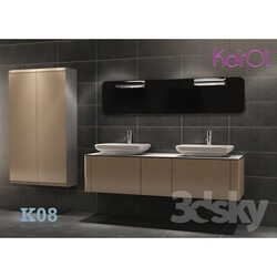 Bathroom furniture - KAROL 