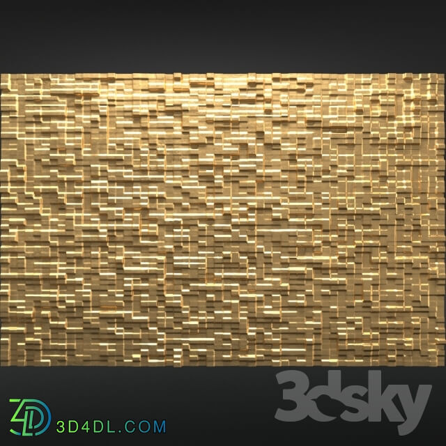 Other decorative objects - 3D panel pixel