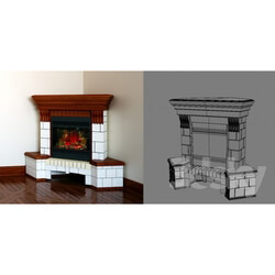 Fireplace - Fireplace corner Dimplex Exter 