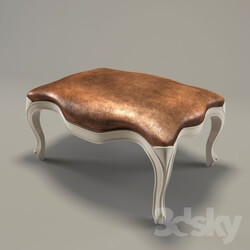 Other soft seating - Ottoman Louis XV 