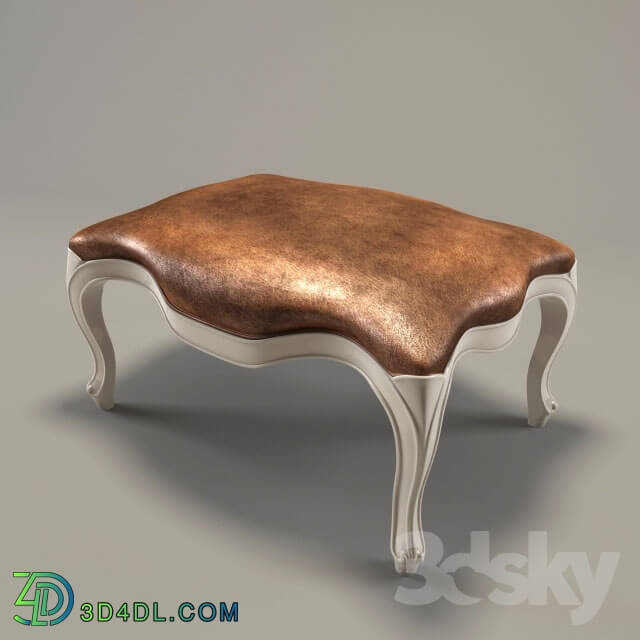 Other soft seating - Ottoman Louis XV